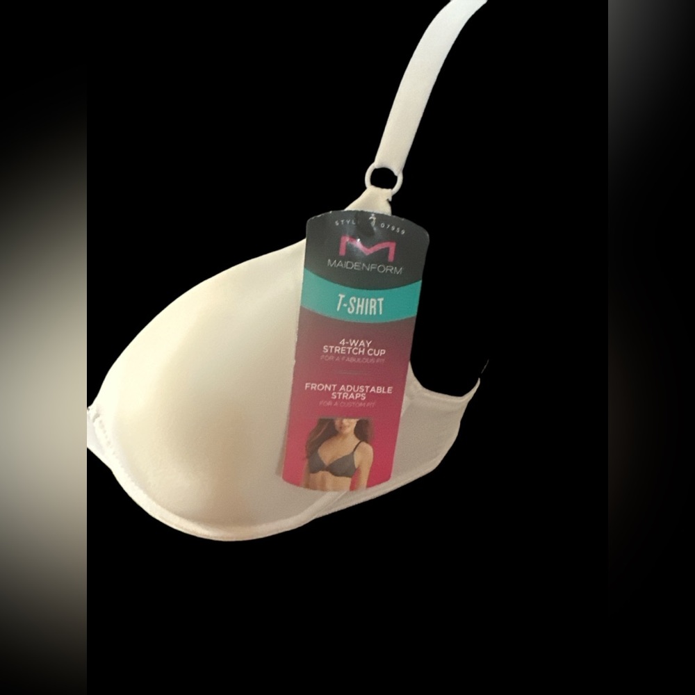 Maidenform T-Shirt Bra Size 32B 4 way stretch cup NWT - Picture 2 of 4